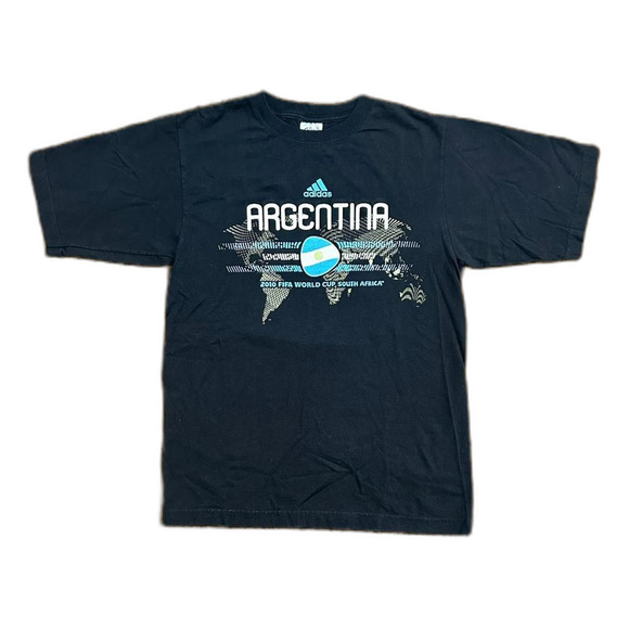 Argentina 2010 World Cup Winners Adidas T Shirt - Picture 1 of 4
